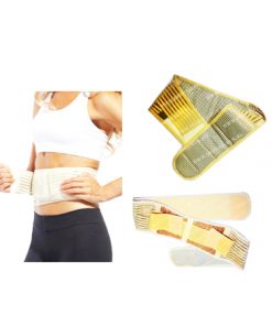 Đai nịt bụng đá nóng tourmaline giảm béo, hỗ trợ điều trị đau lưng, đau bụng,tăng cường hệ miễn dịch